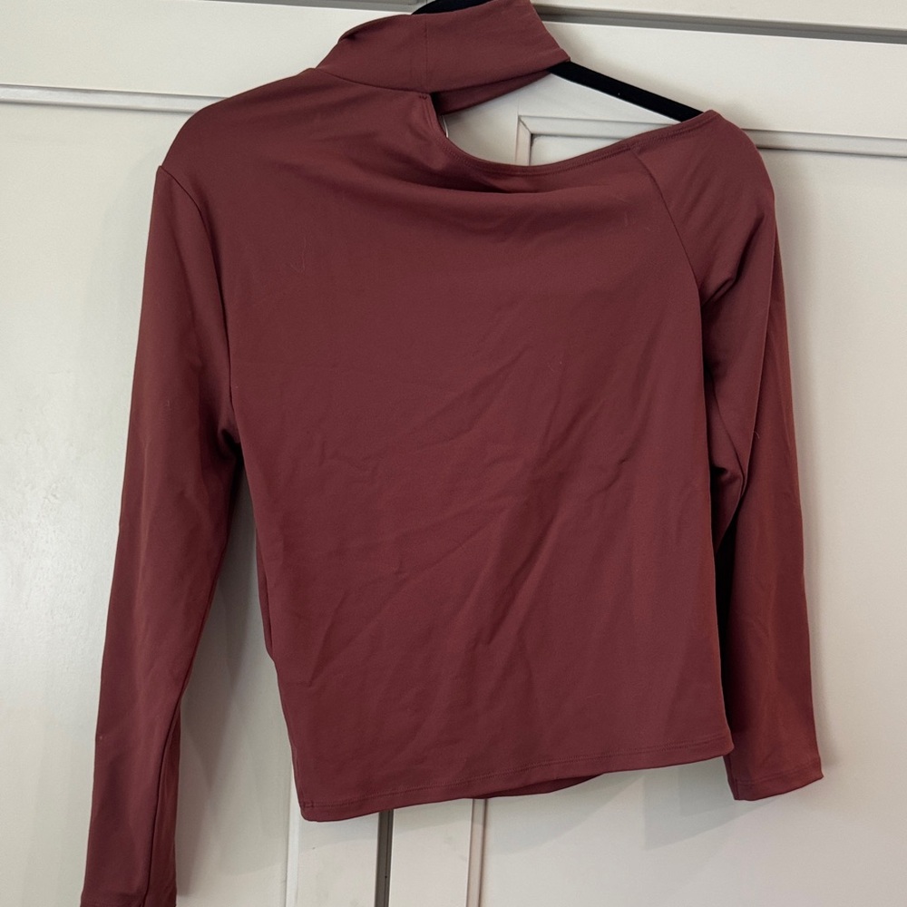 Abercrombie & Fitch Burgundy Blouse